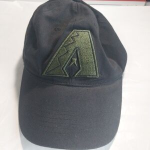 ARIZONA DIAMONDBACKS hat black adjustable cotton cap Stadium Giveaway / SGA